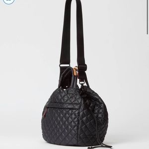 MZ WALLACE METRO DRAWSTRING BUCKET BAG